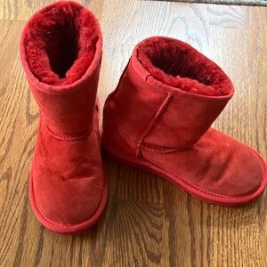 UGG Kids Red Boots